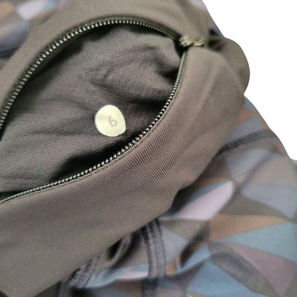 Lululemon‎ Speed Tight II Leggings Stained Glass Size 6 - Picture 6 of 6